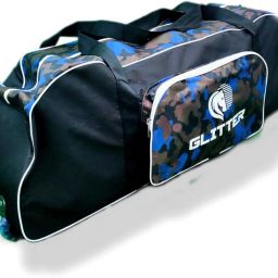 Cricket Kit Bag Pittho Style with Wheel and Special Bat Holder Outside Camo Blue-image-72