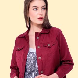 Women Solid Jacket-image-38