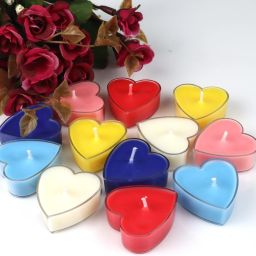 Pure Sure wax Candle Acrylic Heart Candle-image-78