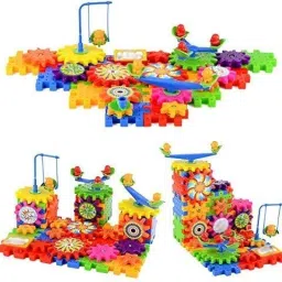 Miracle Bricks Building Blocks for Kids With Wheel Educational Toys Bricks Toys Sets Building Blocks Game Puzzles games for Kids and Children for 3 - 5 Years And Above, Multicolour ( 101 Pieces Blocks Bricks)-picture-20