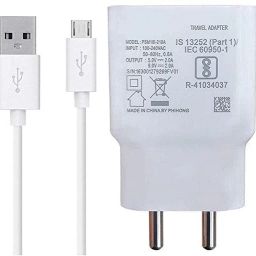 YAARISTYLE Adaptive Charging 3 A Wall Charger for Mobile with Detachable Cable-image-129