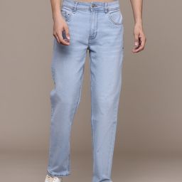 roadster Men Relaxed Fit Mid Rise Blue Jeans-picture-5