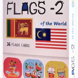 Flags 2 of the World - Wipe & Clean Activity Flash Cards for Kids-picture-3