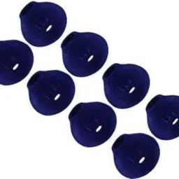 BUMTECH BBS PRO 8 PCS Blue level u soft ear buds,soft silicone eartips,ear buds cover In The Ear Headphone Cushion In The Ear Headphone Cushion (Pack of 8, Blue) In The Ear Headphone Cushion-image-95