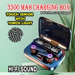 crecro M19 bluetooth earbuds headset wireless earphone 5.3 LED Display M10 Q46 Smart Headphones-image-95