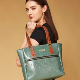 Women Green Shoulder Bag-image-86