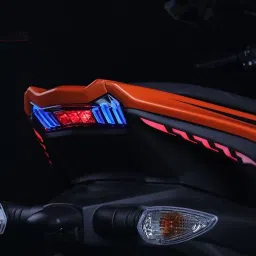 Tail Light for Yamaha Aerox 155/ NVX 155 With Flowing Turn Signal Indicator Tail Light Motorbike LED for Yamaha (12 V, 15 W)-19