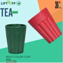 Pack of 2 Biocomposite Eco-Friendly Cutting ,tea Cup Set 2 up-to 80ml-image-76