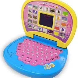 Musical LED Laptop Computer with Study Game Toy for Kids-28