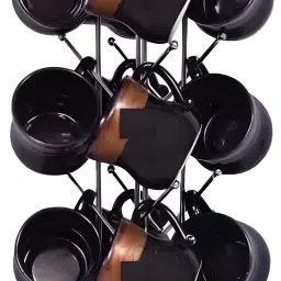 Pack of 1 Stainless Steel Stainless Steel Cup Stand Mug Holder Tea Cup Holder-image-95