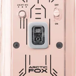 Arctic Fox CLEARVIEW Transparent and Bluetooth Rechargeable Wireless Ambidextrous Optical Mousewith Bluetooth image 2