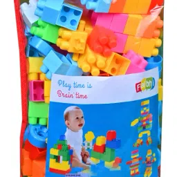 125pcs Building Blocks with Zipper Pouch-3