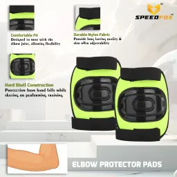 speedfox Protective Set (small size) Suitable for Age Group Upto 6 Years Old Skating Kit Skating Kit image 3