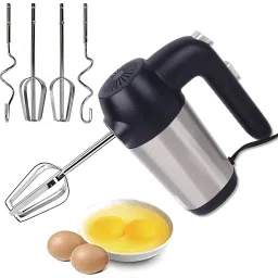 350 W Silver, Black Electric Whisk, Hand Blender-picture-24