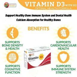 best choice nutrition vitamin D3 60000 IU | One-A-Week For Strong Bones, Muscles, Immune System image 3