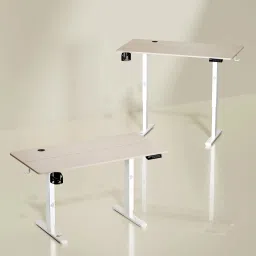Artidesk Eco Electric Height Adjustable Table for Office Work & Home Engineered Wood Computer Desk-1
