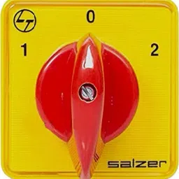 Salzer (L&T) 61026 6A Cam Operated Rotary Switch S6 B13 6Amps 2 Pole 2 Way with OFF 60-1