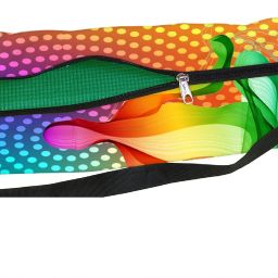 Poly Canvas Printed yoga mat Covers. Design : Yog Dream and imagination-image-4