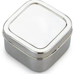 Mirror Finish Stainless Steel Portion Control Food Container/Lunch Box/Tiffin (300 ml) Pack of 1 1 Containers Lunch Box-image-14
