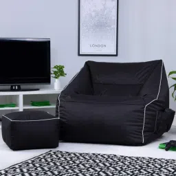 Large Chair Bean Bag Cover(Without Beans)-image-13