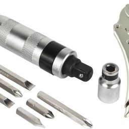 Combo of 2 Item with Multi-Purpose/CRV Steel Portable Impact Screwdriver Set-9