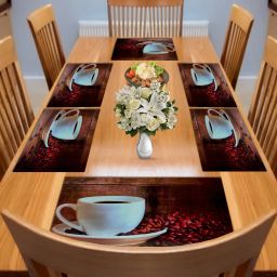 Rectangular Pack of 6 Table Placemat-image-72