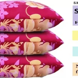 Microfibre Abstract Sleeping Pillow Pack of 3-image-57