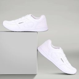 White Gym and Training Sports Shoes Running Shoes For Men-image-24