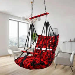 Baby Swing For Kids Folding & Washable 1-5 Years With Safety Belt Swings Bouncer-image-69