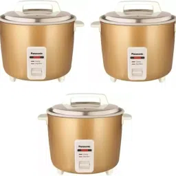SR-W18GH Automatic Warmer Cooker Pack of 3 Electric Rice Cooker with Steaming Feature-image-19