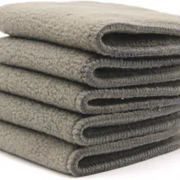 4 LAYER BAMBOO CHARCOAL CLOTH DIAPER INSERTS, LINERS, REUSABLE WASHABLE PADS (PACK OF 5)-42