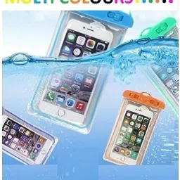Pouch for Rain proof Mobile Pouch Touch Sensitive Water Pouch Upto 6.7 Mobiles Phone-image-76