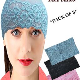 Solid, Self Design, Embellished Skull Cap-17