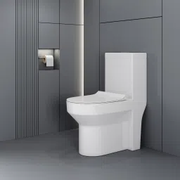 Bathware Dynamic/ S Trap 22.5cm Floor Mount/ Anti-Bacterial/ Water Closet/EWC/ Toilet Western Commode-26