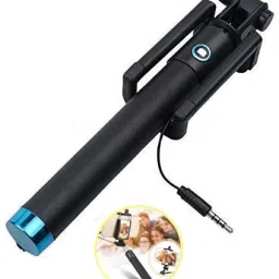 Uborn UNIVERSAL WIRED HANDHELD MONOPOD FOR PHONE HOLDER OR PHOTOGRAPHY VIDEO RECORDING YOUTUBE REELS & CAPUTURE EVERY SPECIAL MOMENT Cable Selfie Stick-picture-11