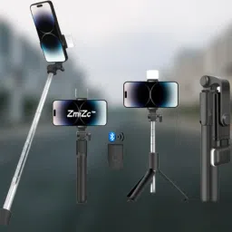 Sharp beak By ZmiZc Selfie Stick with LED Light, Bluetooth Extendable. Selfie Stick Tripod with Light Wireless Remote and Tripod Stand. Bluetooth Selfie Stick-23
