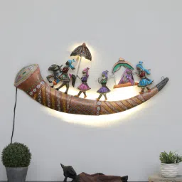 decorum Seheani Multicolour Iron Wall Art-picture-2