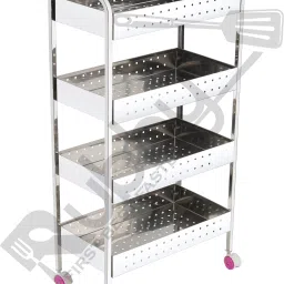 Stainless Steel Kitchen Trolley-picture-27