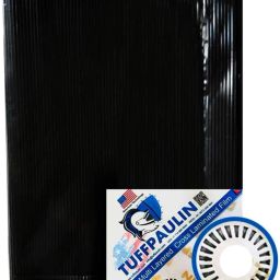 15FTX15FT-120GSM-BLACK Tarpaulin Tent - For Truck body, Car, Bike, Grain Covers, Pond Liners, Poultry Curtains,-image-90