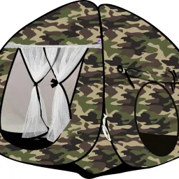 silver shine Jungle Printed Play house foldable kids Play Tent for Boys & Girls image 4