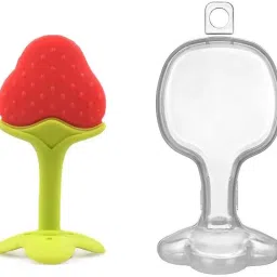 Teething Silicone BPA Free Natural Organic Freezer Safe Teethers Teether-23
