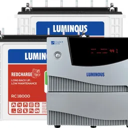 Cruze 2KVA Inverter with RC 18000 Battery (2 Batteries) Tubular Inverter Battery-image-27