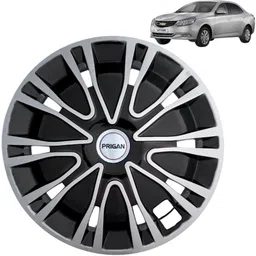 prigan Optra Drive Silver Black 14 INCH Wheel Cover For Chevrolet Optra-picture-46