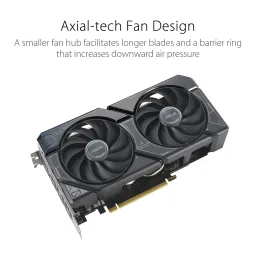 ASUS DUAL RTX4060TI OC 8GB GDDR6 Gaming Graphics card GDDR6 8 GB NVIDIA Chipset 128 bit 2565 MHz Graphics Card image 2