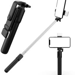 TRENDWAVE R1s Selfie Stick Black Bluetooth Selfie Stick-image-39