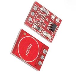 4pcs TTP223 Touch Key OR SENSOR Switch Module Touching Button Self-Locking/No-Locking Jog 2.5-5.5V image 2