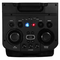 Croma Explode 2.0 1400W Bluetooth Party Speaker with Mic (RGB Party Laser Light, Preset EQ Modes, Black) image 5