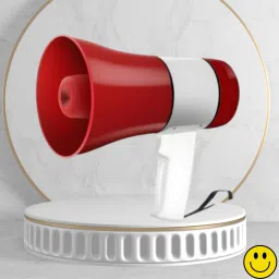 Handheld Megaphone with Siren, Microphone & Rechargeable for Outdoor EventsB28 Megaphone Portable Megaphone Siren Loudspeaker Function &Long Battery BackupI28 Outdoor PA System-70