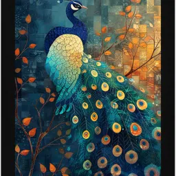 Twilight Plumage Digital Reprint 20 inch x 14 inch Painting-27