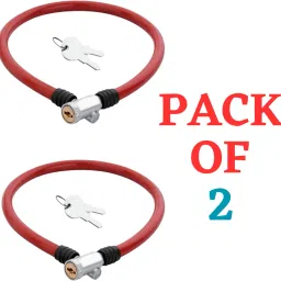 Iron / Brass Cable Lock For Helmet Bicycle Lock-20